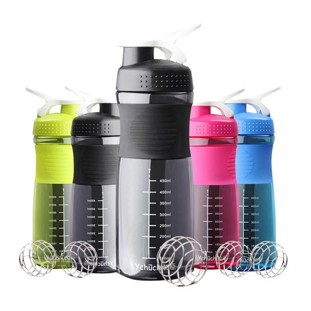 Sports Water Bottle with Shaker Ball