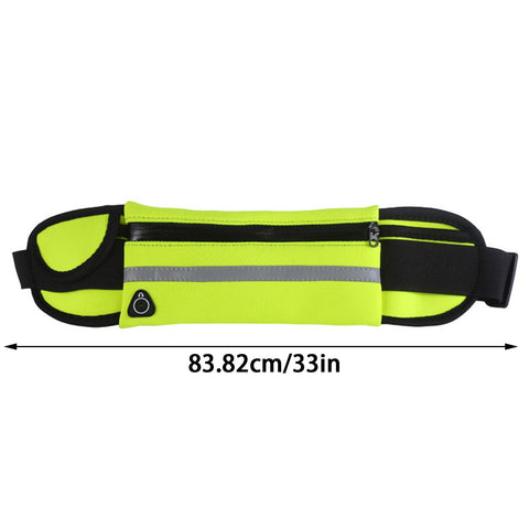 Running Waist Bag with Bottle Holder